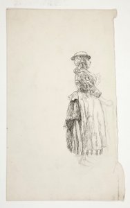 Tutkimus maalaisnaisesta tekijältä Edwin Austin Abbey
