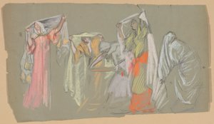 Tutkimus vankeudessa olevista hyveistä tekijältä Edwin Austin Abbey