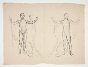 Tutkimus kahdesta liekinkantajasta tekijältä Edwin Austin Abbey