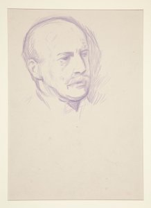 Tutkimus, miehen muotokuva, Edward VII:n kruunaus -muotokuva tekijältä Edwin Austin Abbey