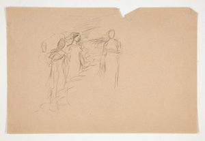 Tuntematon kuva - Tutkimus kolmesta naishahmosta tekijältä Edwin Austin Abbey