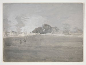 Tuntematon maisema tekijältä Edwin Austin Abbey