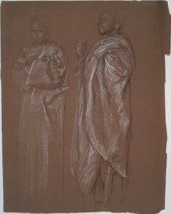 Tuntematon tutkimus tekijältä Edwin Austin Abbey