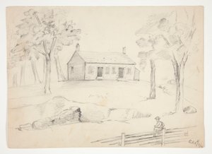 Näkymä Friends Meeting Housesta tekijältä Edwin Austin Abbey