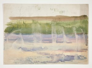 Vettä ja peltoja tekijältä Edwin Austin Abbey