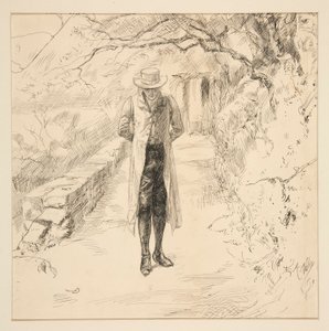 Wordsworth kävelee metsässä: Englantilainen Lakes and Men -sarja, Harperilta tekijältä Edwin Austin Abbey