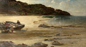 Rannikkokohtaus, 1891