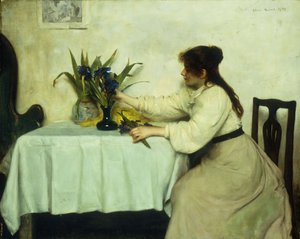 Kukkien asettaminen, 1897