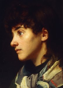 The Newlyn Girl, noin 1895 tekijältä Edwin Harris