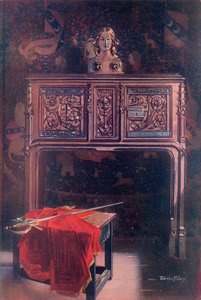 Carved Oak Dressoir - Louis XII tekijältä Edwin John Foley