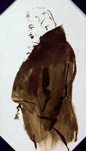 Sydney Smith (1771-1845) n. 1821 (kynä ja wc paperilla) tekijältä Edwin Landseer