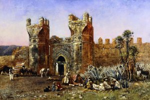 Shelahin portilla, menneisyys ja nykyisyys, n. 1878 tekijältä Edwin Lord Weeks