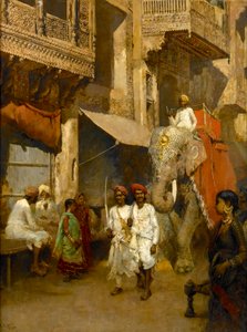 Promenade Intian kadulla tekijältä Edwin Lord Weeks