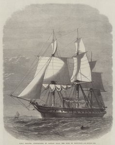 HMS Galatea, Edinburghin herttuan kapteeni HRH:n tilaama