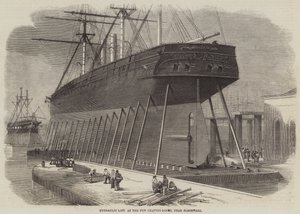 Hydraulinen hissi New Graving-Docksissa, lähellä Blackwallia