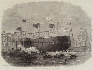 HMS Triumph lanseerattiin Jarrow-on-Tynessä