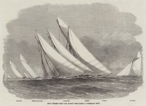Royal Thames Yacht Club Match, Yachts in Northfleet Hope tekijältä Edwin Weedon