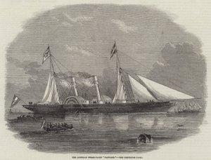 Itävaltalainen Steam-Yacht Fantasie