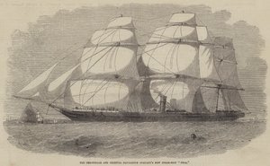 Peninsulaar and Oriental Navigation Companyn uusi höyrylaiva Pera