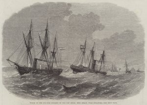 Steamer Hydaspen hylky Pan Shoal Rhion salmessa lähellä Singaporea tekijältä Edwin Weedon