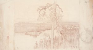 Järvimaisema tekijältä Eero Järnefelt