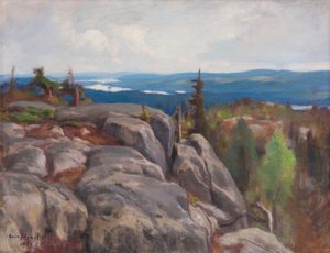 Landscape Maisema Kolilta, 1929