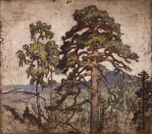 Näkymä Kolista tekijältä Eero Järnefelt