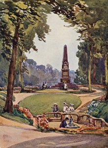 Rein: Homburg, puistossa (värilitro).