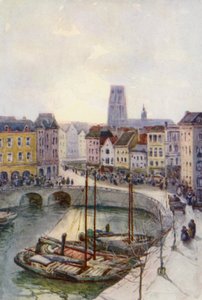 Rein: Rotterdam (värilitografia) tekijältä Effie Jardine