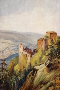 Rein: Vanha linna, Baden-Baden (värilitro).