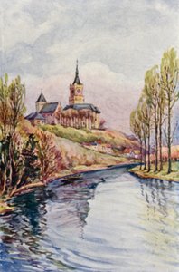 Rein: Schwanen Turm, Cleve (värilitro). tekijältä Effie Jardine