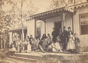 Ryhmä Porchilla, 1860-luku.