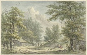 Maisema lähellä Eextiä, Drenthe