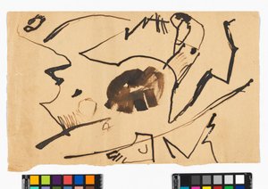 Abstrakter Versuch tekijältä Egon Schiele