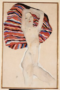 Toimi värillistä materiaalia vastaan, 1911 tekijältä Egon Schiele