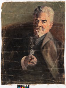 Leopold Czhiaczekin muotokuva tekijältä Egon Schiele