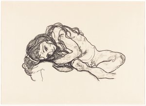 Tyttö tekijältä Egon Schiele