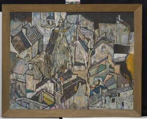 Mödling II tekijältä Egon Schiele
