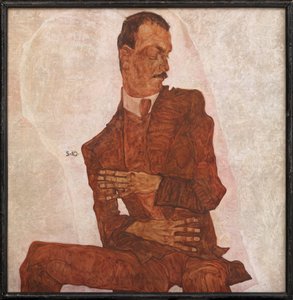 Arthur Roesslerin muotokuva tekijältä Egon Schiele