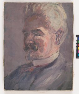 Leopold Czihaczekin muotokuva tekijältä Egon Schiele