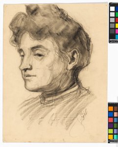 Marie Schielen muotokuva tekijältä Egon Schiele