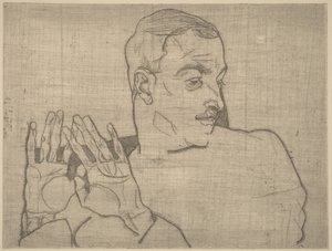 Arthur Roesslerin muotokuva tekijältä Egon Schiele