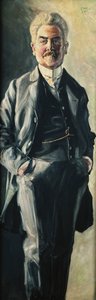 Leopold Czihaczekin muotokuva, 1907 tekijältä Egon Schiele