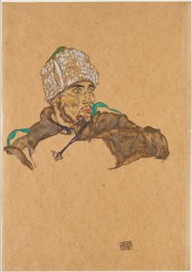 Venäjän sotavanki, 1915. tekijältä Egon Schiele