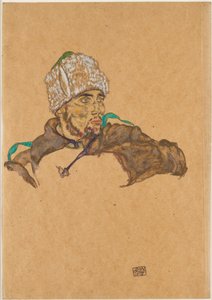 Venäjän sotavanki tekijältä Egon Schiele