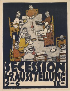 Secession 49. Ausstellung (Secession 49. Exhibition), 1918 tekijältä Egon Schiele