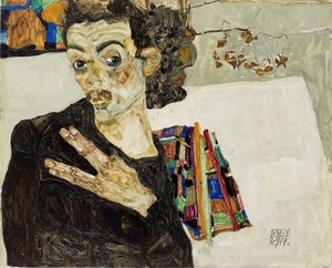 Omakuva tekijältä Egon Schiele