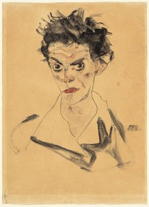 Omakuva tekijältä Egon Schiele
