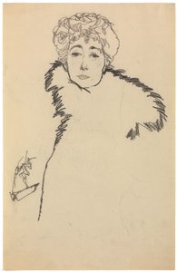 Serena Lederer, 1917 tekijältä Egon Schiele