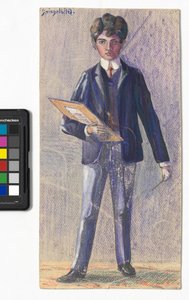 Peilikuva tekijältä Egon Schiele